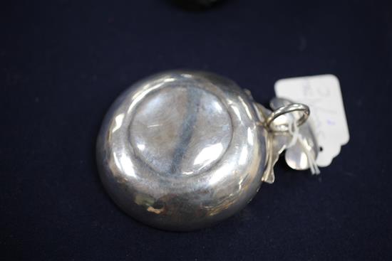 An 18th century French silver taste du vin, 3 oz.